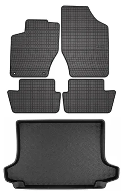 Immagine prodotto di Tappetini gomma SolidPRO + bagagliaio per Peugeot 308 I 2007-2013 5 pezzi