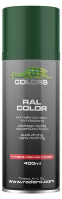 Produktbild von COLORS Sprühlack - 400ml Spraydose | RAL6005 - Moosgrün Glanz