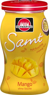 Immagine prodotto di Schwartau velvet mango crema fine spalmabile alla frutta senza pezzi 270g