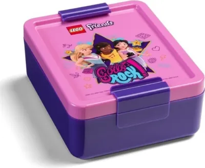 Produktbild von LEGO Friends Girls Rock Snack Box - Lila