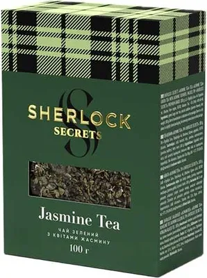 Obrázek produktu pro Sherlock Secrets Jasmine Tea 100g (sypaný, zelený čaj)