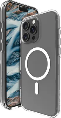 Produktbild von dbramante1928 Iceland Pro - Hintere Abdeckung für Mobiltelefon - kompatibel mit MagSafe - Kunststoff - klar - für Apple iPhone 16 Pro Max