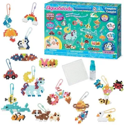 Immagine prodotto di Set creativo, perline portachiavi Party Pack, AQUABEADS