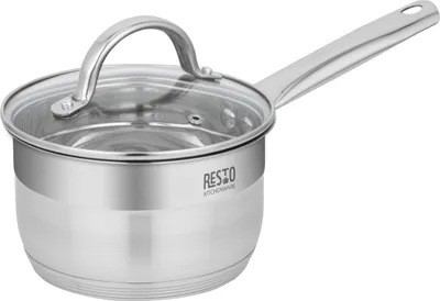 Produktbild von Resto Stielkasserolle 1,9 l (silber, Edelstahl, Induktion, spülmaschinenfest)