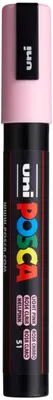 Produktbild von POSCA Marker mit mittelfeiner, runder Spitze, hellrosa