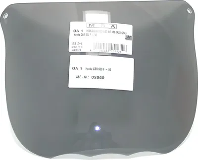 Image de Pare-brise MRA forme originale O gris fumé avec ABE pour Honda CBR 600 F