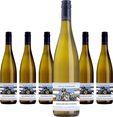 Produktbild von 6 x Heyl zu Herrnsheim HzH Grauburgunder