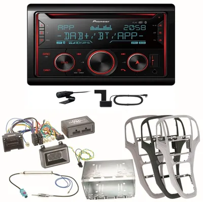 Produktbild von Pioneer FH-S820DAB Digitalradio USB FLAC Bluetooth CD Einbauset für Opel Astra J