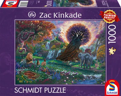 Image de Puzzle - SCHMIDT SPIELE - Le Jardin d'Éden - 1000 pièces - À partir de 12 ans