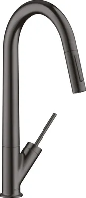 Produktbild von hansgrohe AXOR Starck Einhebel-Küchenmischer 270 mit Ausziehbrause, 10821340