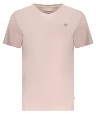 Produktbild von Rosa Damen T-Shirt aus Baumwolle - Regular Fit, kurzarm