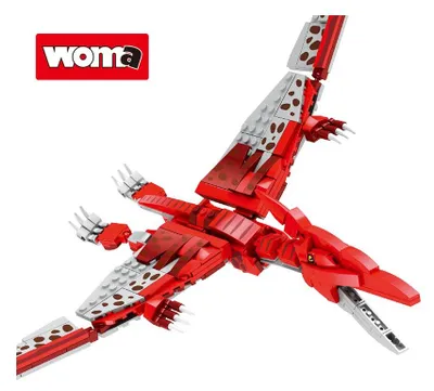 Produktbild von WOMA Pterosaurier Dinosaurier Klemmbausteine WC0445