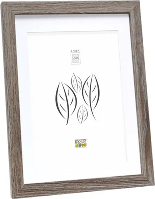 Produktbild von Deknudt S66KH3 P1 20x20 Holz grau eiche mit Passepartout