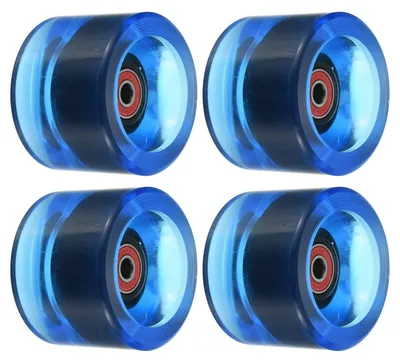 Image de Roues de longboard de 70 mm avec roulements ABEC-9 pour skateboard