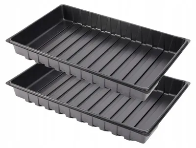 Produktbild von Garronda Anzuchtschale Schwarz 53x32x7 cm