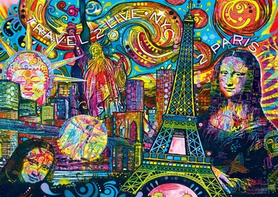 Produktbild von BLUEBIRD Cult Travel Puzzle 1000 Teile