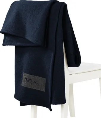 Produktbild von Mufflon W300 Mu-Plaid II navy 220 x 140 cm