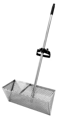 Produktbild von Sandrechen für den Strand, Langlebiger Sandrechen Einfach zu Installieren, Scharfe Zähne, Breiter Korb, Abnehmbarer Sandrechen, Praktisches Werkzeug zum Auffinden von Sandflöhen