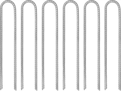 Obrázok produktu pre Stanové kolíky 6 ks 30 cm Ø7 mm pozinkovaná oceľ