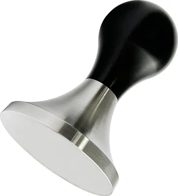 Produktbild von scarlet espresso | Tamper »Fino Affilato« inox sharp edge CNC präzisisiongefertigt, Edelstahl, Profitamper präzisisiongefertigt, Größe:Set (58 mm + Tamperablage), Farbe:Schwarz