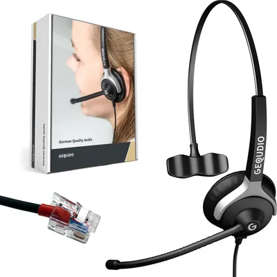 Obrázok produktu pre Gequdio WA9002 - Káblové - Kancelárske/telefónne centrum - 60 g - Slúchadlá - čierne