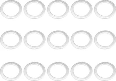 Produktbild von 15 Stueck Motoroel Quetschscheiben Dichtungen fuer Fahrzeug 14 x 20 x 1,5 mm