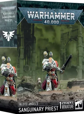 Produktbild von Warhammer 40.000 Blood Angels Sanguinary Priest