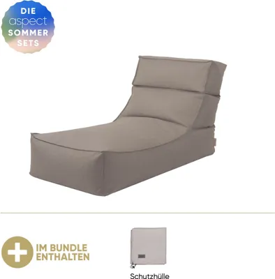 Produktbild von Blomus Outdoor-Lounger -STAY- Size L inkl. GRATIS Schutzhülle Earth