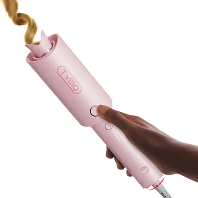 Immagine prodotto di Arricciacapelli automatico - Rotante - 25 mm - 160-210 °C - Rosa - Per capelli e onde da spiaggia