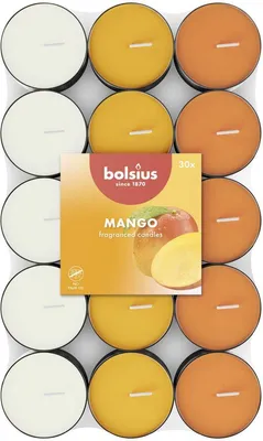 Obrázok produktu pre Ohrievače vône manga 30 kusov Čas horenia 3,5 h