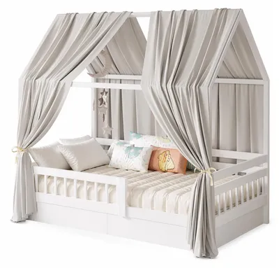 Productafbeelding van Set van 2 Muslin Bed Canopies voor Kinderbed