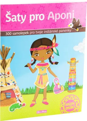 Productafbeelding van Šaty pro Aponi - kniha samolepek