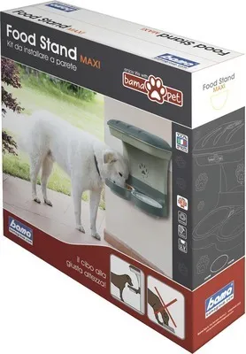 Productafbeelding van Voerbak Bama Maxi, 50 x 29 x 52 cm, groen, voor wandmontage