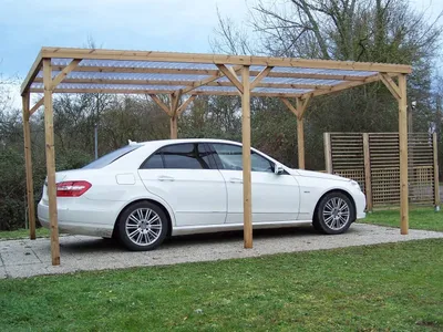 Image de Pergola en bois thermo chauffé 15.10 m² avec couverture pvc - Habrita - TH3051S2 - thonon