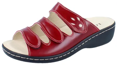 Immagine prodotto di Longo Mules- Rosso Pelle liscia : 41 : Taglia normale: 41 Larghezza: Normale