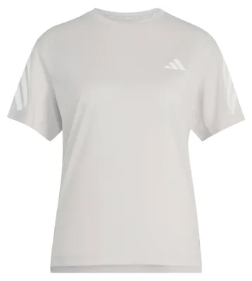 Productafbeelding van adidas dames hardloopshirt Adi365 Climacool, grijs/wit, maat XL