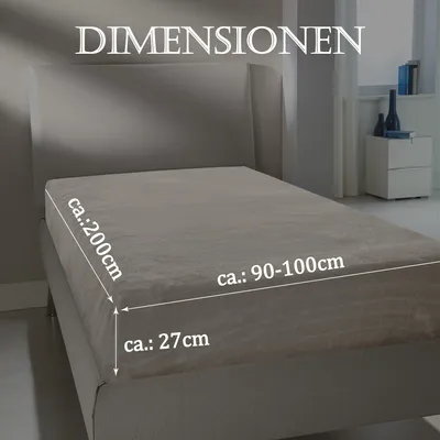 Zdjęcie produktu dla Prześcieradło Cashmere Touch - Cloud Castle 90-100 x 200 cm - Nature