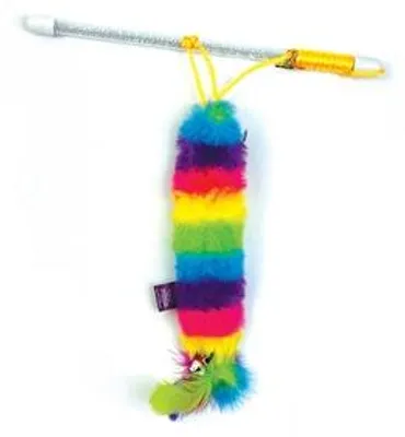 Immagine prodotto di Happy Pet Tabby Patch - Bastoncini per gatti arcobaleno assortiti