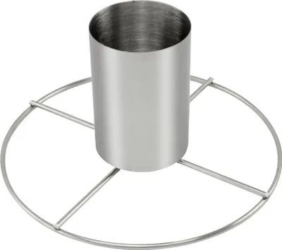 Produktbild von com-four® Hähnchenbräter aus Edelstahl - Hähnchengriller mit Aromabehälter - Grillbräter zum Garen von ganzen Hähnchen im Ofen oder auf dem Grill