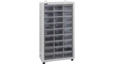 Zdjęcie produktu dla UHL-MASH| Szafa warsztatowa narzędziowa OSM-8-27, 80x43x23cm z Pojemnikami Plastikowymi 27szt Szafka-Organizer