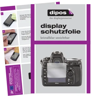 Produktbild von 5x Schutzfolie für Nikon D700 klar Displayschutzfolie Folie Display Schutz dipos