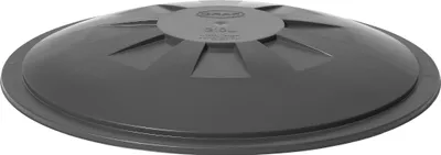Image de GARANTIA Couvercle pour récupérateur d'eaun de pluie cylindrique 310 litres, gris graphite