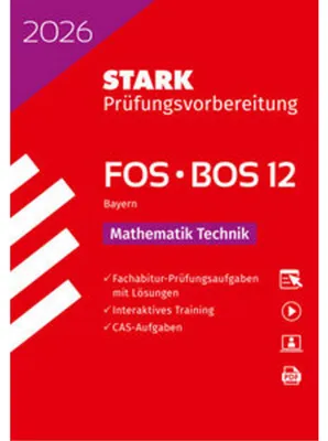 Produktbild von STARK Mathematik T 12. Klasse - Abitur FOS/BOS 2026 Bayern - Prüfungsvorbereitung
