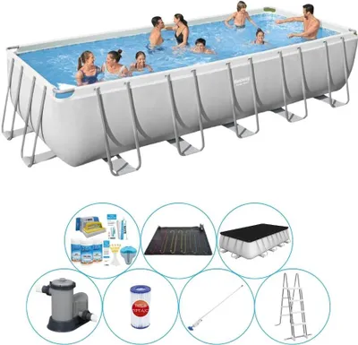 Obrázok produktu pre Súprava na bazén - Bestway Power Steel 640x274x132 cm obdĺžniková