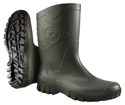Produktbild von DUNLOP Gummistiefel Dee PVC Gr. 46 grün/schwarz, K580011