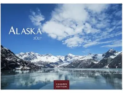 Image de Calendrier Alaska 2027 - Calendrier mural | Calendrier photo Amérique du Nord 35 x 50 cm - avec de superbes photos de la nature, des glaciers, de la nature sauvage et des paysages fascinants
