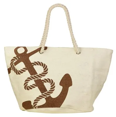 Produktbild von Beco Strandtasche | Zellulose | Beige | Ca. 35 x 35 cm**