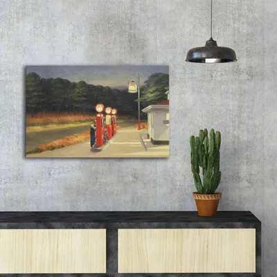 Produktbild von Wallity, FAMOUSART- CVT1442, Bunt, Leinwandbilder, 45 x 70 cm, 100% Wildleder -Leinwand