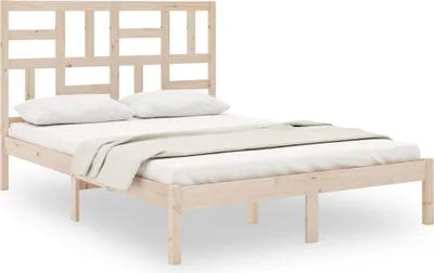 Produktbild von vidaXL Massivholzbett ohne Matratze 140x200 cm