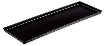 Image de Plateau de service mélamine - Plateau de présentation - 58,0 x 19,5 cm - Noir
